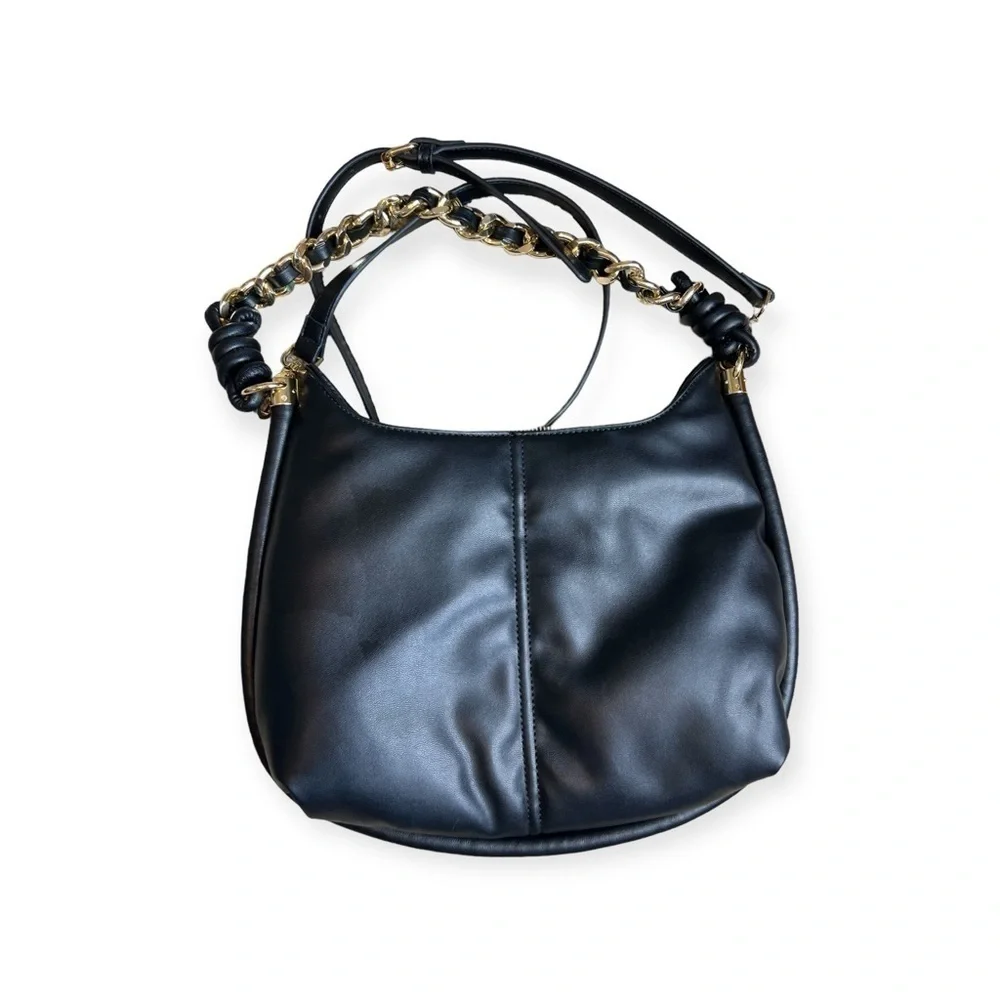 Steve Madden black small hobo